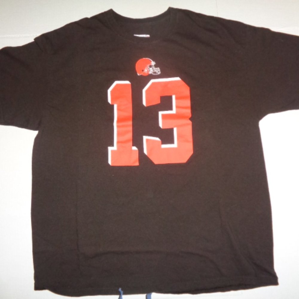 Cleveland Browns Odell Beckham Jr. T-Shirt  By NFL Team Players XL/TG
